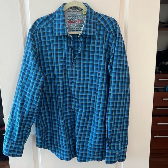 Robert Graham Redzone Long Sleeve Button Down - Picture 2 of 16